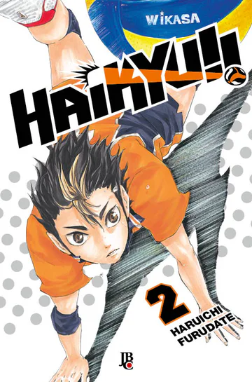 Capa de Haikyu!! #02, Editora JBC
