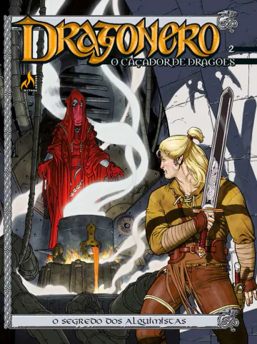 Capa de O Segredo dos Alquimistas, Mythos Editora