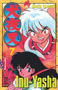 Capa de Inu-Yasha #07, Editora JBC