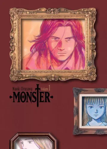 Capa de Monster Kanzenban Vol. 1, Panini