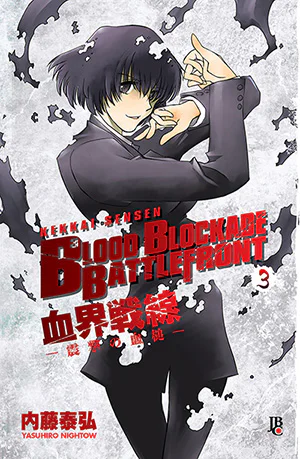 Capa de Blood Blockade Battlefront #03, Editora JBC