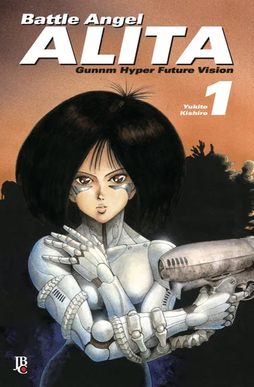 Capa de Battle Angel Alita #01, Editora JBC