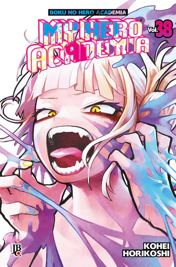 Capa de My Hero Academia #38, Editora JBC