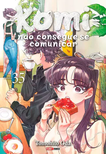 Capa de Komi Não Consegue Se Comunicar Vol. 35, Panini