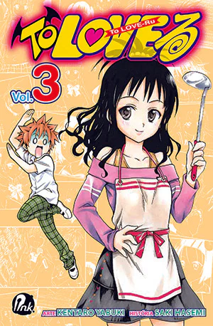 Capa de To Love-Ru #03, Editora JBC