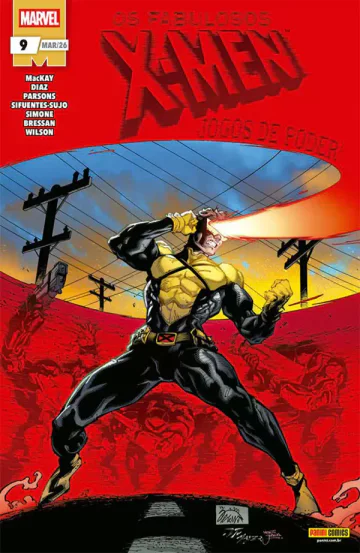 Capa de Os Fabulosos X-Men (2025) 09, Panini