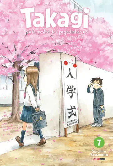 Capa de Takagi: A Mestra Das Pegadinhas Vol. 7, Panini
