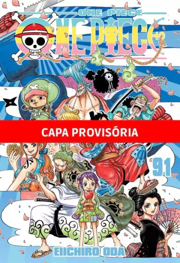 Capa de One Piece Vol. 91, Panini