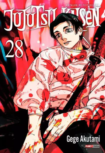 Capa de Jujutsu Kaisen: Batalha De Feiticeiros Vol. 28, Panini