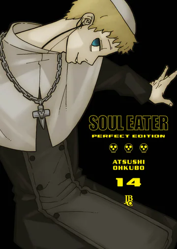 Capa de Soul Eater Perfect Edition #14, Editora JBC