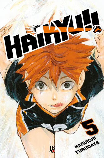 Capa de Haikyu!! #05, Editora JBC