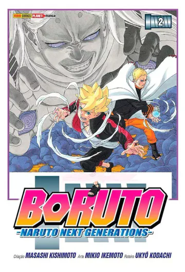 Capa de Boruto: Naruto Next Generations Vol. 2, Panini