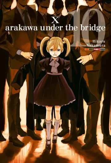Capa de Arakawa Under The Bridge Vol. 10, Panini