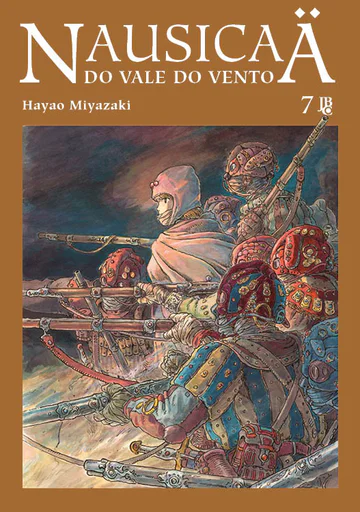 Capa de Nausicaä do Vale do Vento #07, Editora JBC