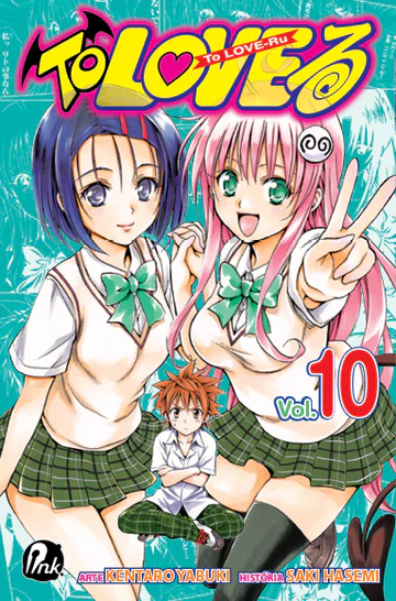 Capa de To Love-Ru #10, Editora JBC