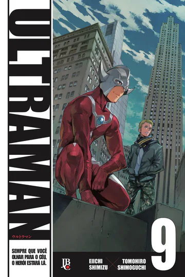 Capa de Ultraman #09, Editora JBC