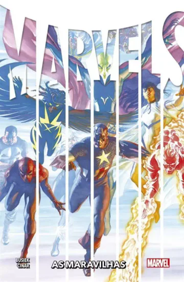 Capa de Marvels Vol. 1 - As Maravilhas, Panini