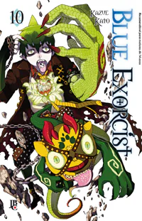 Capa de Blue Exorcist #10, Editora JBC