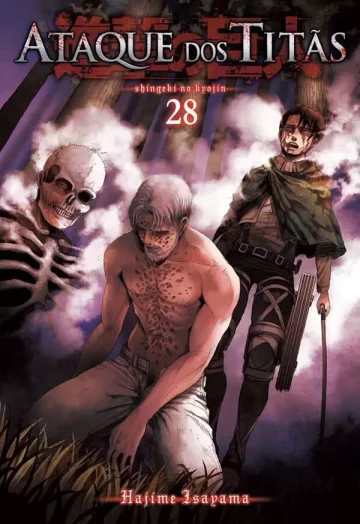 Capa de Ataque Dos Titãs Vol. 28, Panini