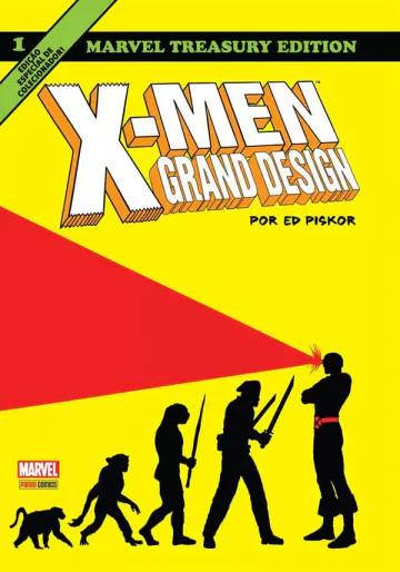 Capa de X-Men Grand Design Vol. 1, Panini