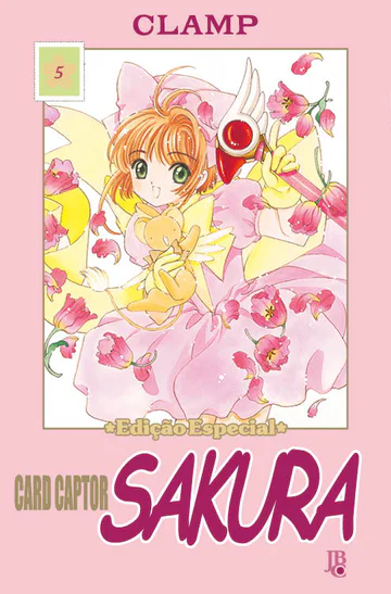 Capa de Card Captor Sakura #05, Editora JBC