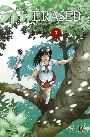 Capa de Erased #07, Editora JBC