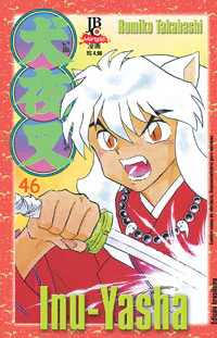 Capa de Inu-Yasha #46, Editora JBC
