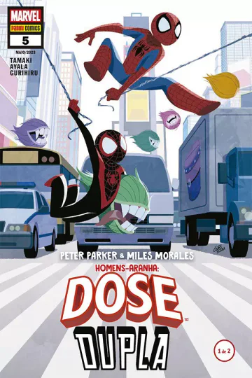 Capa de Marvel Dose Dupla Vol. 5, Panini
