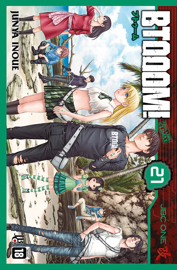 Capa de BTOOOM! #21, Editora JBC