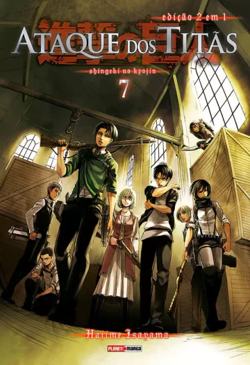 Capa de Ataque Dos Titãs (2 Em 1) Vol. 07, Panini