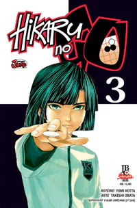 Capa de Hikaru no Go #03, Editora JBC