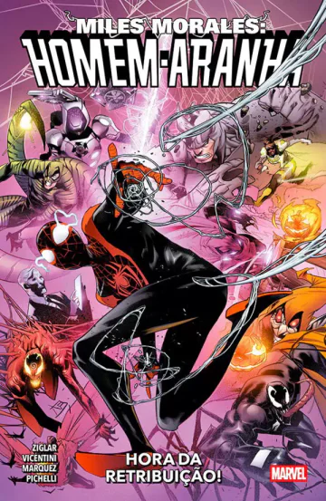 Capa de Miles Morales: Homem-Aranha (2023) Vol. 5, Panini