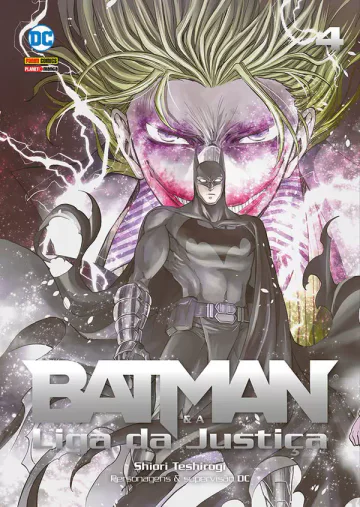Capa de Batman E A Liga Da Justiça Vol. 4, Panini