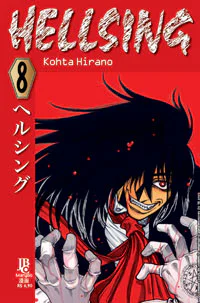 Capa de Hellsing #08, Editora JBC