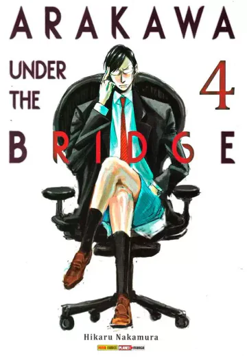 Capa de Arakawa Under The Bridge Vol. 4, Panini