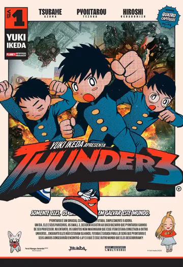 Capa de Thunder 3 Vol. 1, Panini