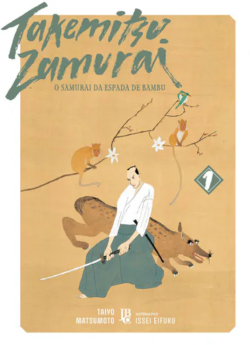 Capa de Takemitsu Zamurai #01, Editora JBC