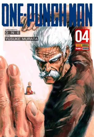 Capa de One-Punch Man Vol. 4, Panini
