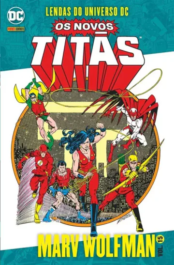 Capa de Os Novos Titãs Vol. 15, Panini