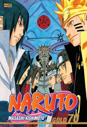 Capa de Naruto Gold Vol. 70, Panini
