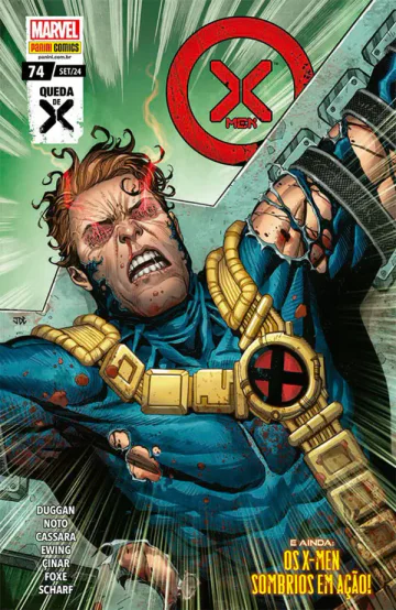 Capa de X-Men Vol. 74, Panini