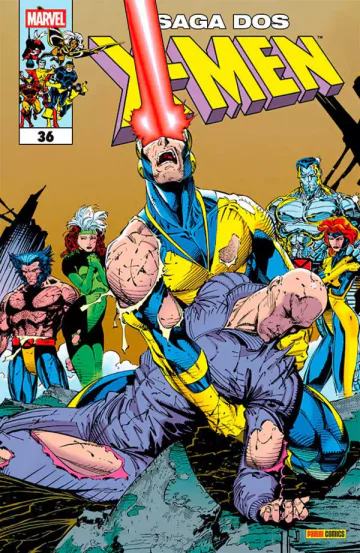 Capa de A Saga Dos X-Men Vol. 36, Panini