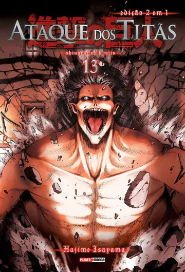 Capa de Ataque Dos Titãs (2 Em 1) Vol. 13, Panini