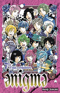Capa de Enigma #07, Editora JBC