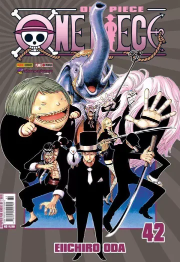 Capa de One Piece Vol. 42, Panini