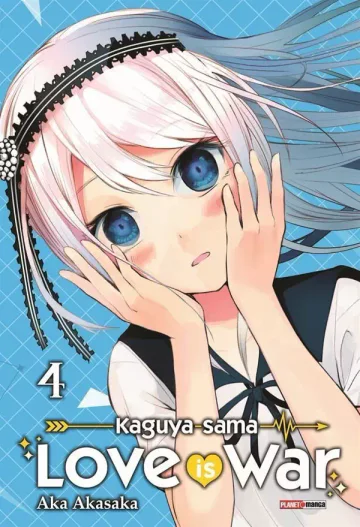Capa de Kaguya Sama - Love Is War Vol. 4, Panini