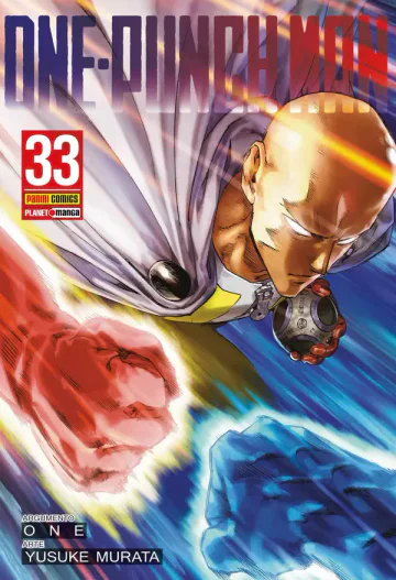Capa de One-Punch Man Vol. 33, Panini