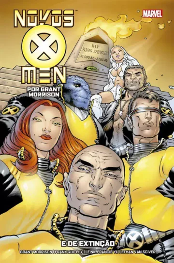Capa de Novos X-Men Por Grant Morrison Vol. 1, Panini