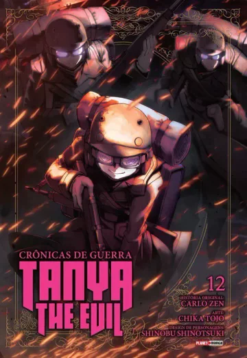 Capa de Tanya The Evil: Crônicas De Guerra Vol. 12, Panini