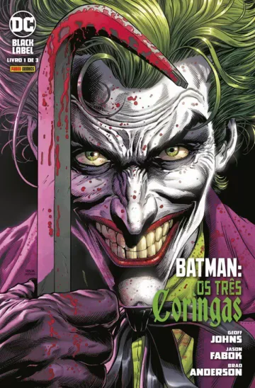 Capa de Batman: Os Três Coringas Vol. 1, Panini